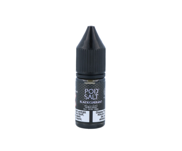 Pod Salt - Blackcurrant - E-Zigaretten Nikotinsalz Liquid 20mg/ml