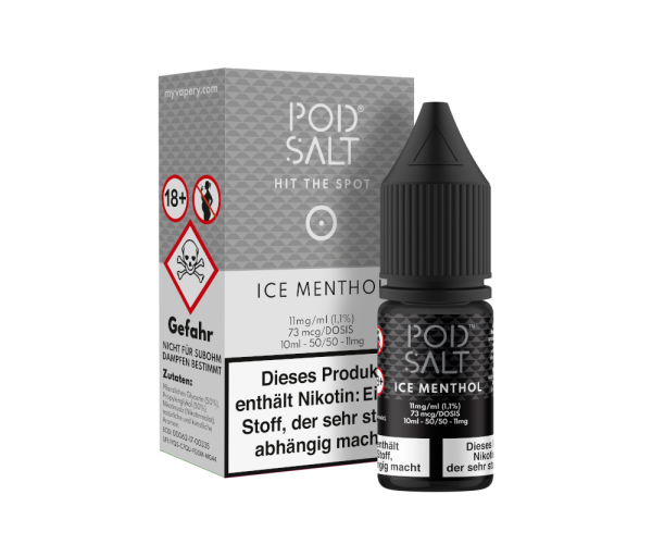 Pod Salt - Ice Menthol - Nikotinsalz Liquid 11 mg/ml