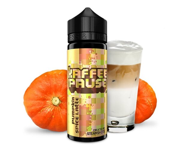 Steamshots - Kaffeepause - Aroma Pumpkin Spice Latte 10ml