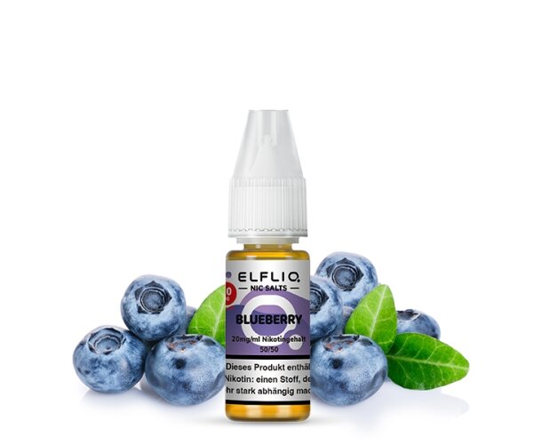 ELFBAR - ELFLIQ - Blueberry 10ml 20mg/ml