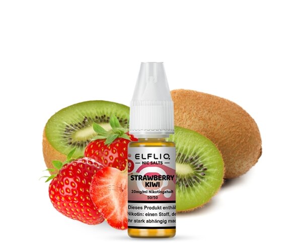 ELFBAR - ELFLIQ - Strawberry Kiwi 10ml 20mg/ml
