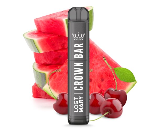 Crown Bar by Al Fakher X Lost Mary Einweg E-Zigarette - Watermelon Cherry 20mg/ml