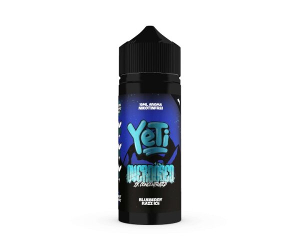 Yeti - Overdosed - Blueberry Razz 10ml