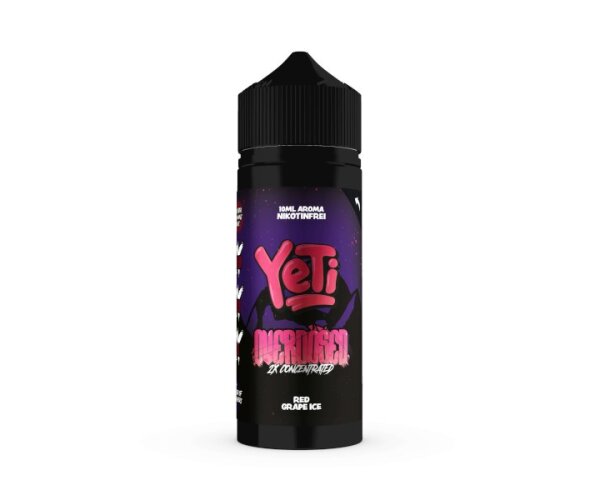 Yeti - Overdosed - Red Grape Ice 10ml