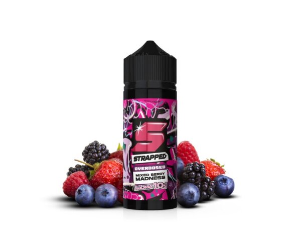 Strapped - Overdosed - Mixed Berry Madness 10ml