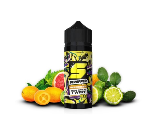 Strapped - Aroma - Overdosed - Sour Citrus Twist 10ml