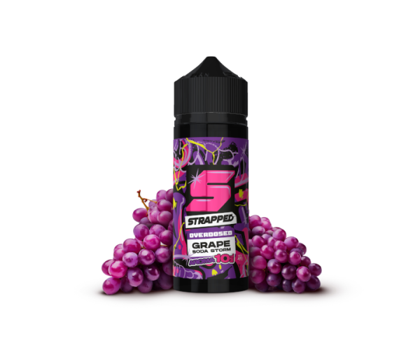 Strapped - Aroma - Overdosed - Grape Soda Storm 10ml