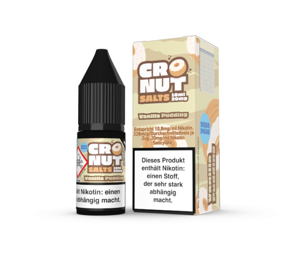 Cronut - Vanilla Pudding Nikotinsalzliquid 20mg/ml