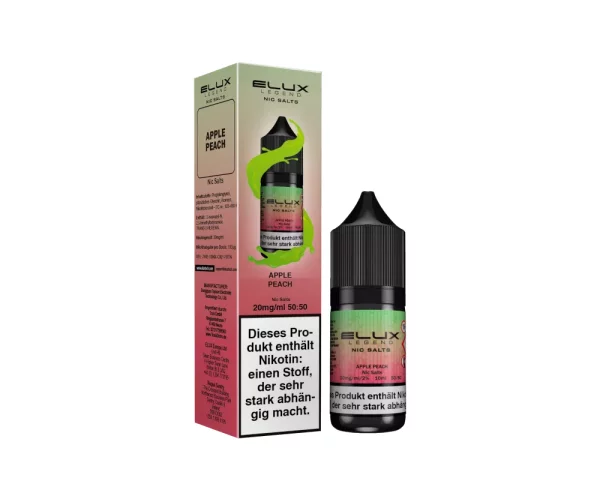 ELUX - Apple Peach Nikotinsalz Liquid 10ml 20mg/ml