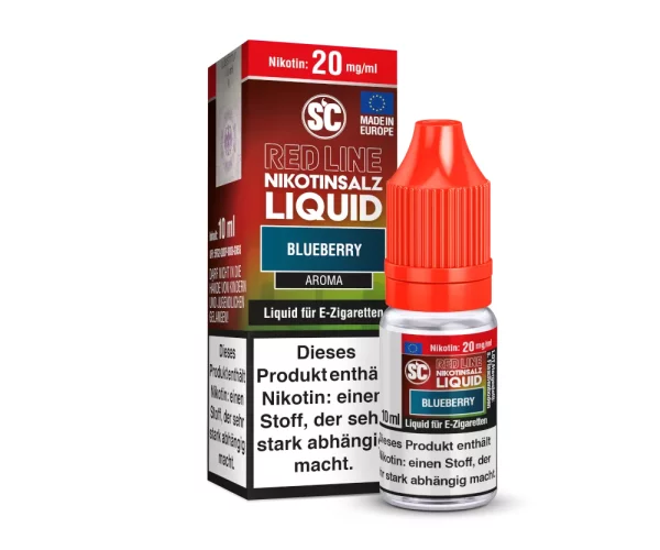 SC - Red Line - Blueberry Nikotinsalz Liquid 20mg/ml