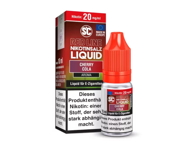 SC - Red Line - Cherry Cola Nikotinsalz Liquid 20mg/ml
