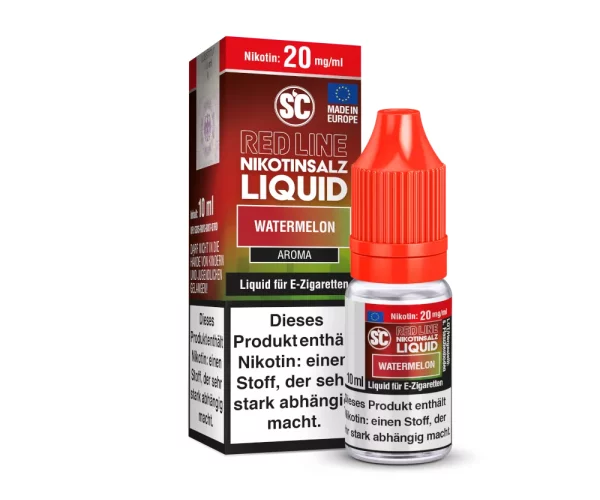 SC - Red Line - Watermelon Nikotinsalz Liquid