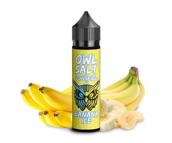 OWL Salt Longfill - Banana Ice 10ml