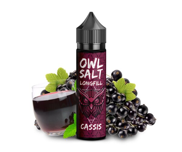 OWL Salt Longfill - Cassis 10ml