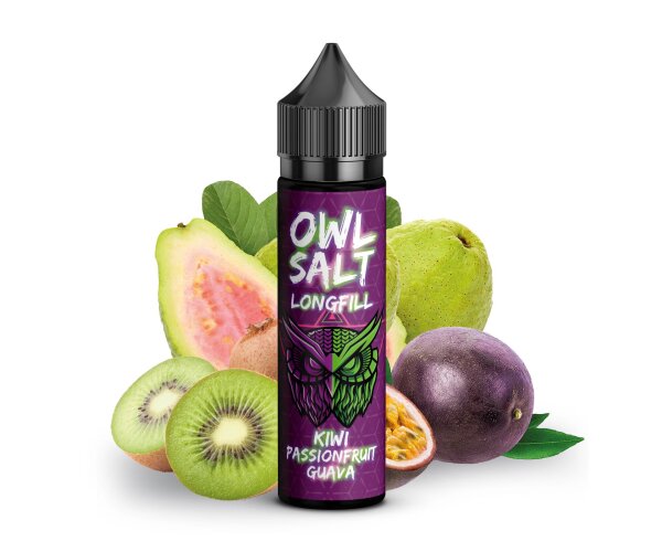 OWL Salt Longfill - Kiwi Passionfruit Guava 10ml