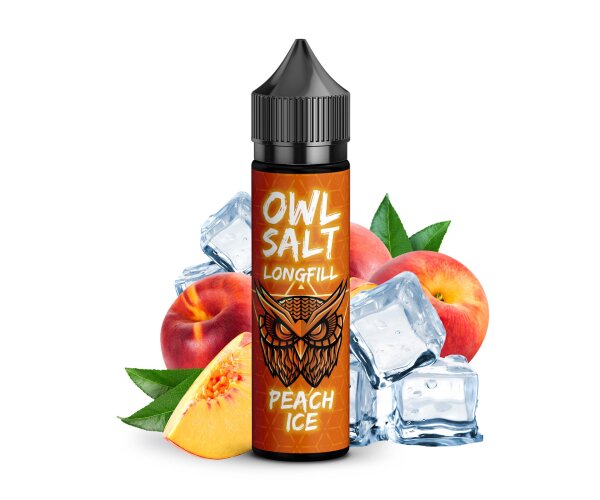 OWL Salt Longfill - Peach Ice 10ml