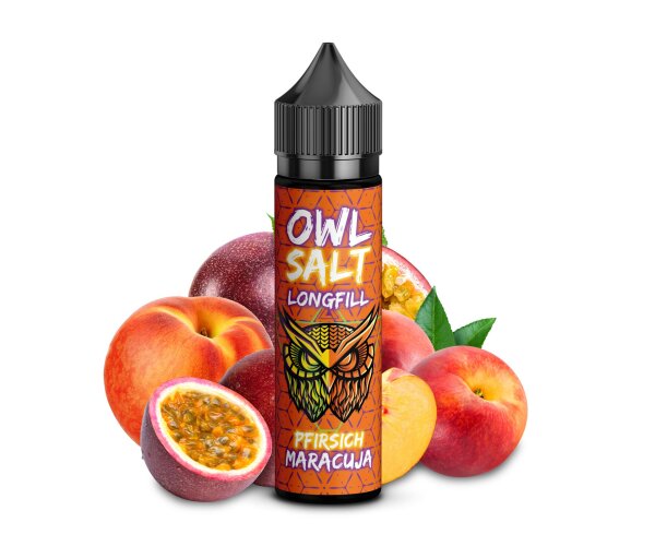 OWL Salt Longfill - Pfirsich Maracuja 10ml