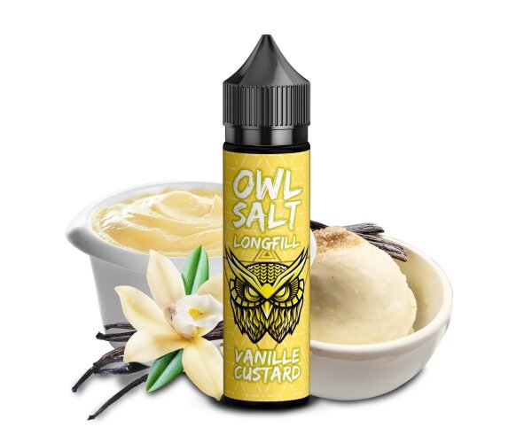OWL Salt Longfill - Vanille Custard 10ml