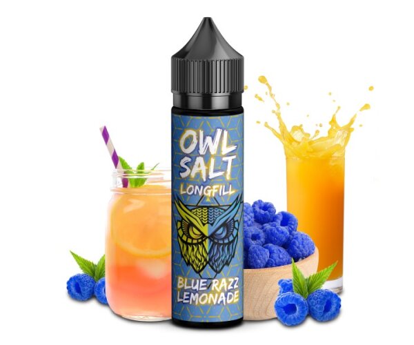 OWL Salt Longfill - Blue Razz Lemonade 10ml