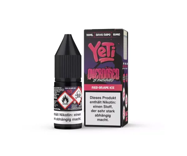 Yeti - Liquid - Red Grape Ice 10ml 20 mg