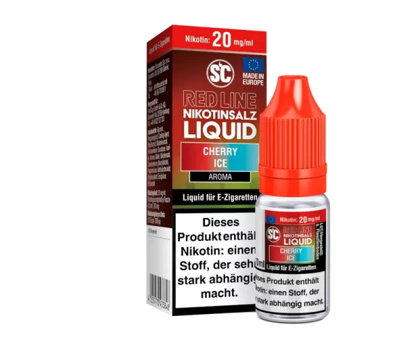 SC - Red Line - Cherry Ice - Nikotinsalz Liquid