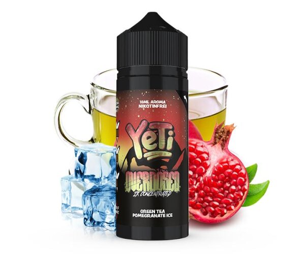 Yeti - Overdosed - Green TeaPomegranate Ice 10ml