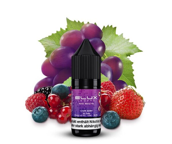 ELUX - Grape Berry Nikotinsalz Liquid 10 ml