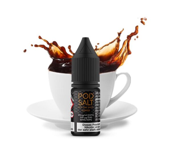 POD SALT - CORE - Coffee Nikotinsalz Liquid 10 ml 20mg/ml
