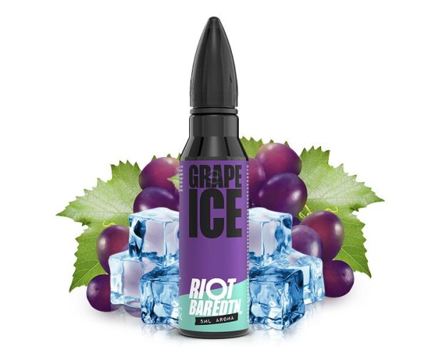 RIOT SQUAD - BAR EDTN - Grape Ice Aroma 5ml