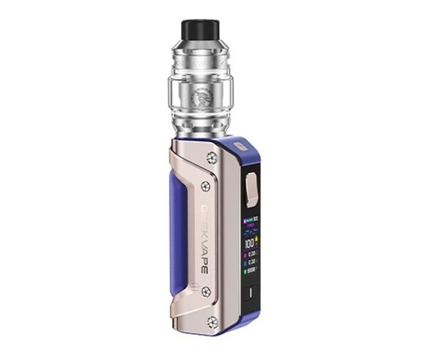 Geekvape - Aegis Solo 3 Kit - 18650 Version Golden Blue
