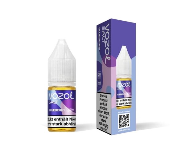 Vozol - Nikotinsalzliquid 10 ml Blueberry20mg/ml