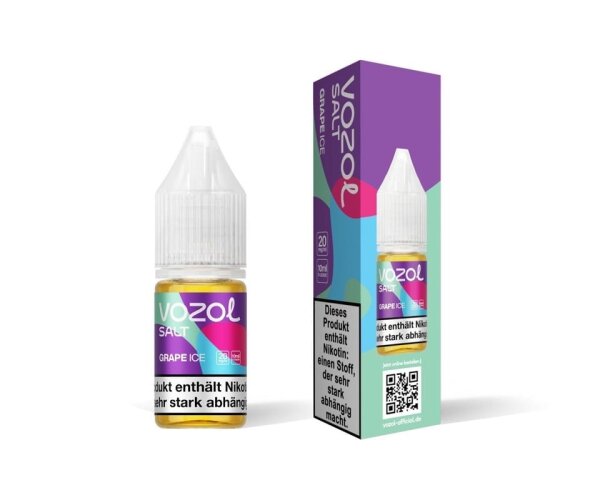 Vozol - Nikotinsalzliquid 10 ml Grape Ice 20mg/ml