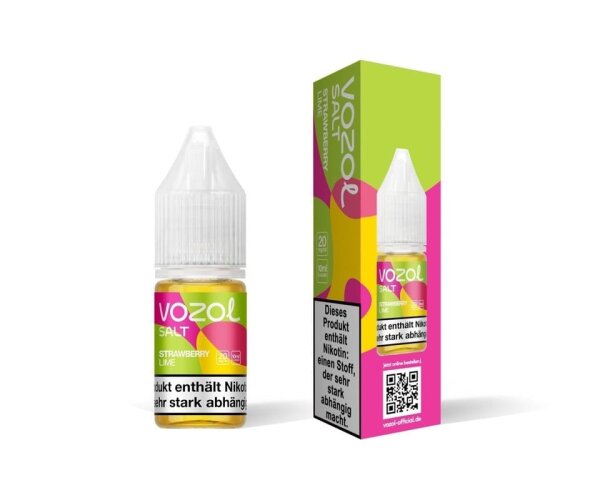 Vozol - Nikotinsalzliquid 10 ml Strawberry Lime 20mg/ml