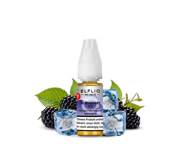 ELFBAR - ELFLIQ - Blackberry Ice 10ml 20mg/ml