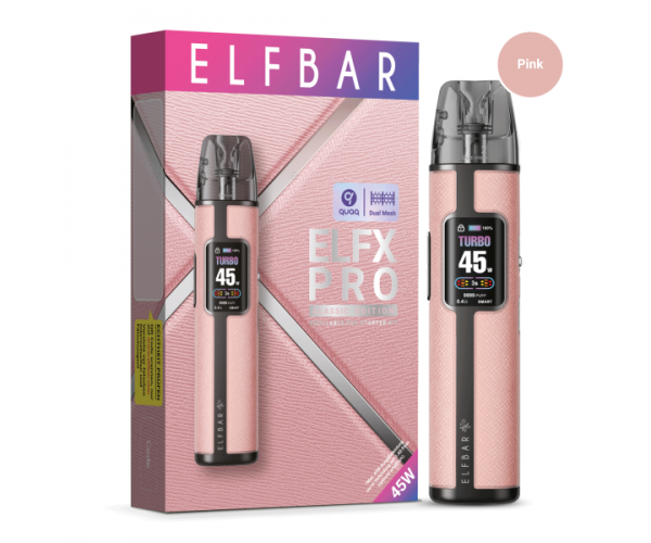 Elfbar - ELFX Pro Refillable Kit Pink