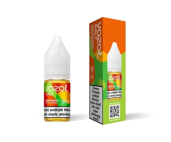 Vozol - Nikotinsalzliquid 10 ml Kiwi Passionfruit Guava 20mg/ml