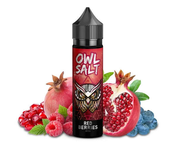 OWL Salt Longfill - Red Berries Overdosed Aroma 10ml