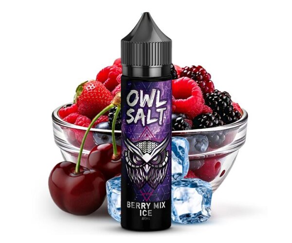 OWL Salt Longfill - Berry Mix Ice Aroma 10ml