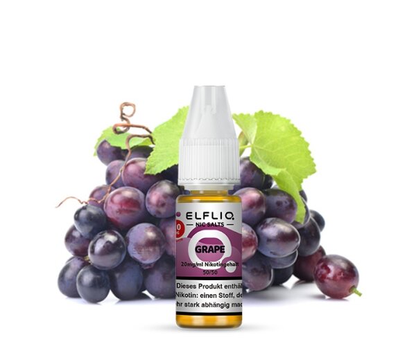 ELFBAR - ELFLIQ - Grape 10ml 10mg/ml