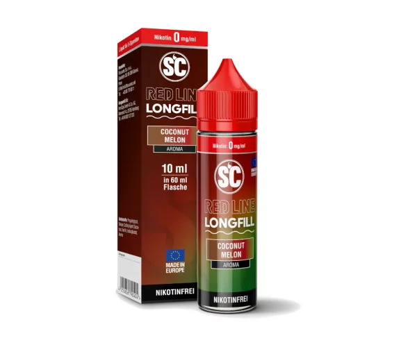 SC - Red Line - Longfills 10 ml Coconut Melon