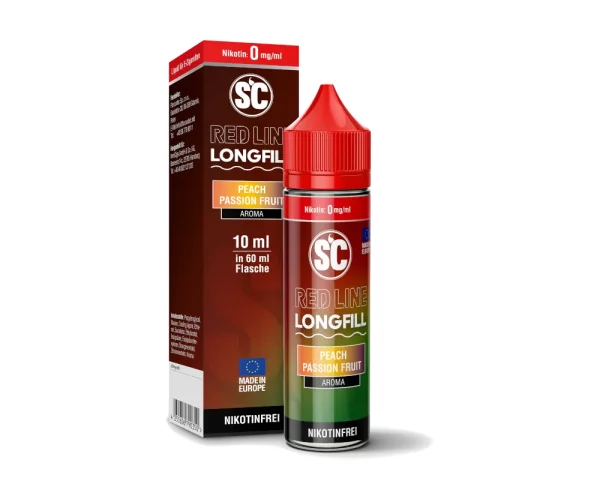 SC - Red Line - Longfills 10 ml Peach Passion Fruit V2