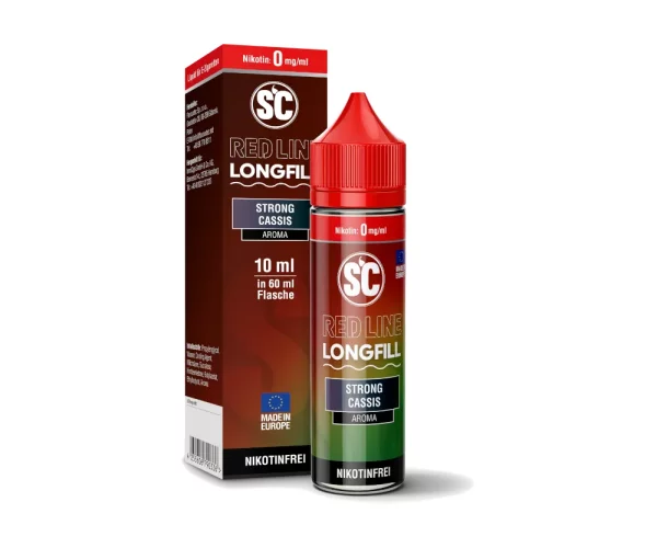 SC - Red Line - Longfills 10 ml Strong Cassis V2
