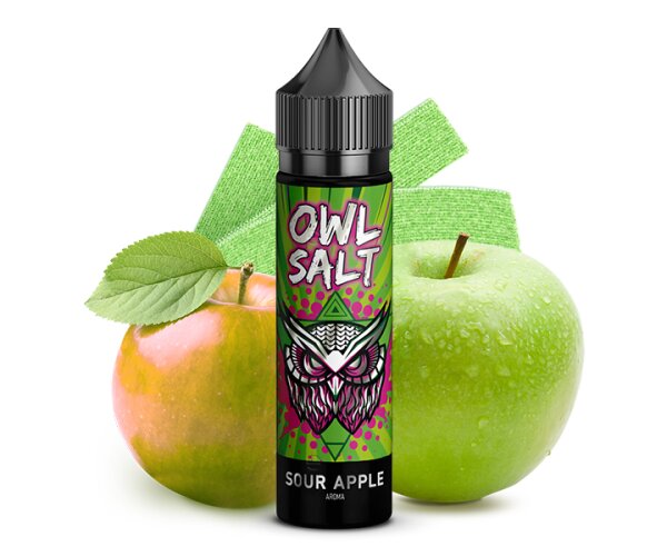 OWL Salt Longfill - Sour Dragon Apple Aroma 10ml
