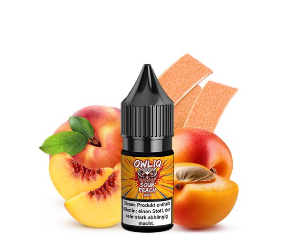 OWL Salt Liquid - Sour Dragon Peach Nikotinsalz 10ml