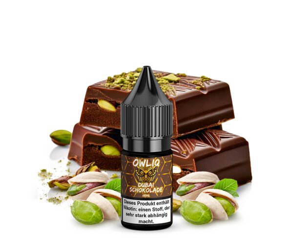 OWL Salt Liquid - Dubai Schokolade Nikotinsalz 10ml 10 mg