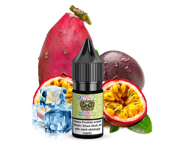 OWL Salt Liquid - Cactus Passionfruit Ice Nikotinsalz 10ml 20 mg