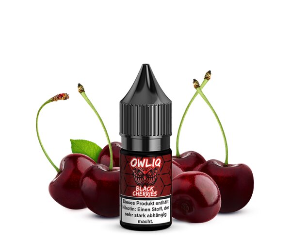 OWL Salt Liquid - Black Cherries Nikotinsalz 10ml 10 mg