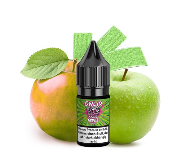 OWL Salt Liquid - Sour Dragon Apple Nikotinsalz 10ml 20 mg