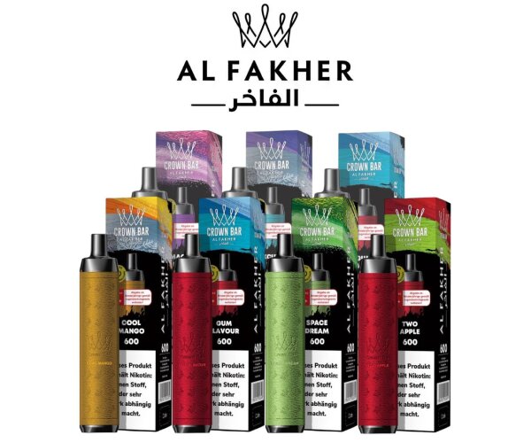Al Fakher - Crown Bar 600 Sweet Passion 20mg/ml