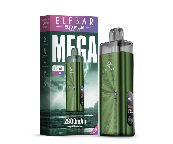 Elfbar - ELFX Mega Kit Green
